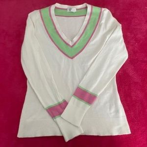 Lilly Pulitzer V Neck Sweater Size S